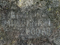 Butleigh (B): What's written on the standing stone on the village green?