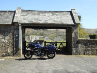 CD23 Lych Gate and Wall, Widecombe-in-the-Moor, Devon