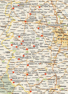 2017 Herefordshire and Shropshire Way Points