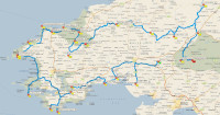 2018 Camarthenshire and Pembrokeshire Route