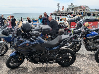 My Honda NT1100A and Bournemouth Pier