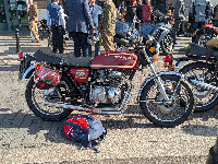Honda CB400 Four (Maroon)