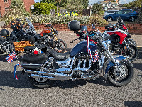 Union Jack Triumph Rocket III