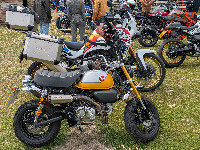 Monkey Bike and Honda Africa Twin