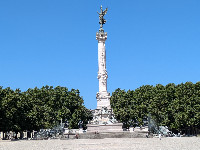 Monument aux Girondins, Place des Quinconces, Bordeaux, Gironde