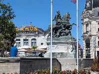 Place François 1er, Cognac, Charente, France
