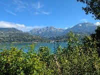 Lac de Serre-Ponçon, Hautes-Alpes/Alpes-de-Haute-Provence, France