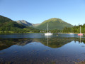 The view from the Glencoe B&B