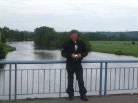 Dave at the Le Loir (not the Loire)
