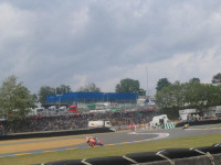 Rossi chasing Pedrosa