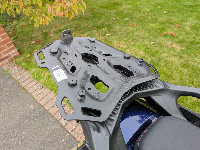 SW Motech Rear Rack Plate with Givi Adapter