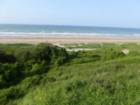 Omaha Beach (American): Overlooking the beach