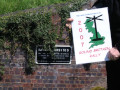 RBR 2007 Worcestershire Droitwich Canal restoration plaque near to Gallows Green