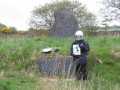 RBR 2008 Swansea Battle of Gower Memorial Stone Near Cadle