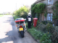 RBR 2009 Dorset Oldest post box still in use Barnes Cross