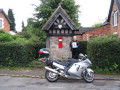 RBR 2009 Worcestershire Village post box Shelter Rous Lench