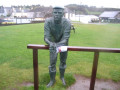 RBR 2009 Dumfries and Galloway 1 Fisherman statue by sea front Port William