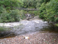 RBR 2009 Highland 4 Wooden Bridge over Monessie gorge near Falls near Roybridg