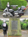 RBR 2010 Lancashire Two of three memorials to the 23rd August 1944 air crash Freckleton