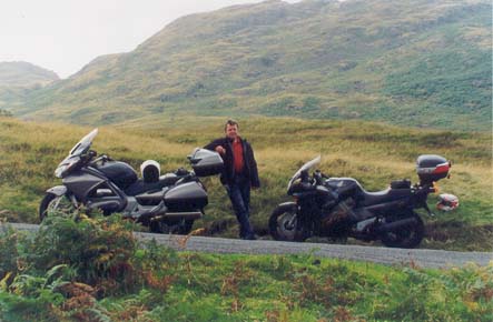 Dave at Hardknott Pass