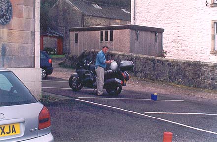 Cleaning the Pan at Tarbert