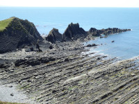 Hartland Quay Beach