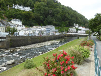 A spookily quiet Lynmouth (for the end of June)