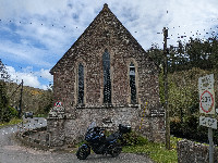Stopped at the Muddiford United Reform Church
